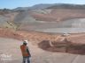 Performing CQA on overliner placement at Carlota Copper mine leach pad